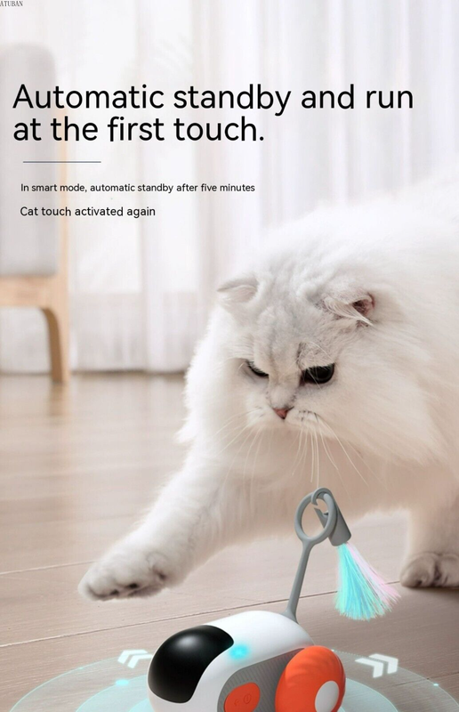 Galvanizing Remote-Controlled Smart Toy Car for Cats & Dogs