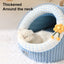Cosy Cat Haven: Warm, Thickened Plush Cat Nest