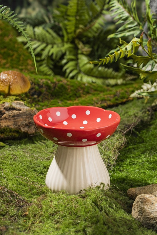 Creative Ceramic Mushroom Shaped Bowl for your Cat or Puppy