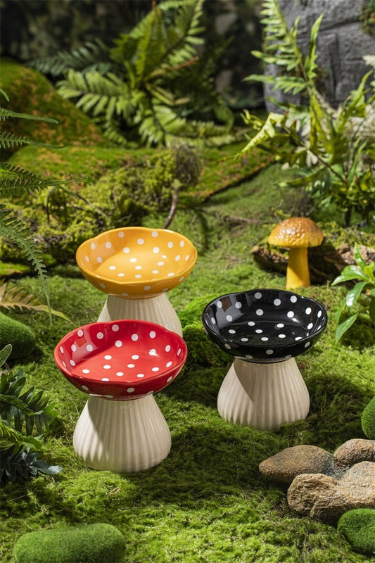 Creative Ceramic Mushroom Shaped Bowl for your Cat or Puppy