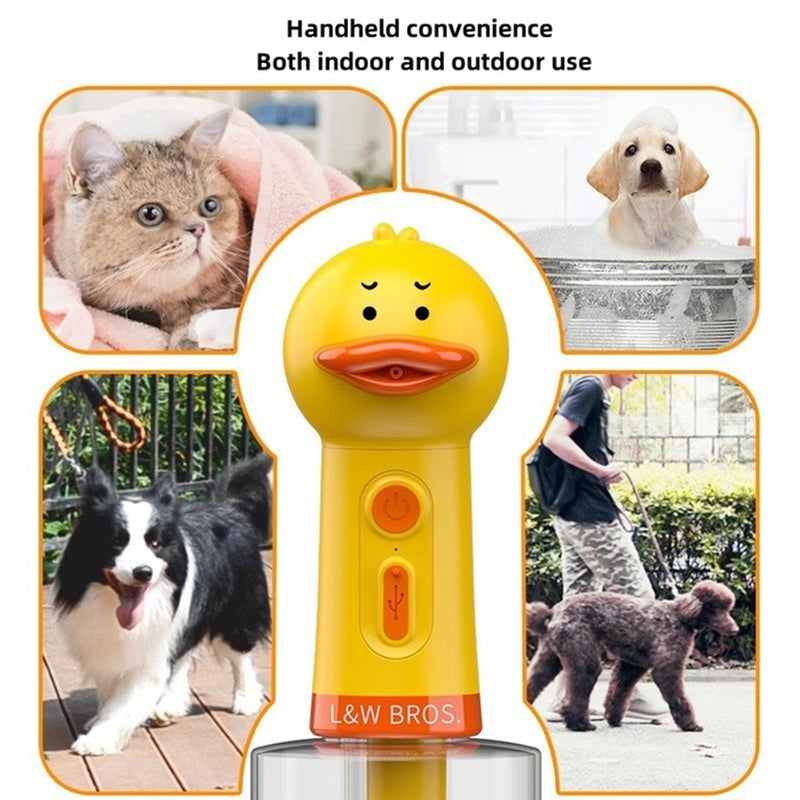Effortless Handheld Electric Foam Machine for Pet Bathing
