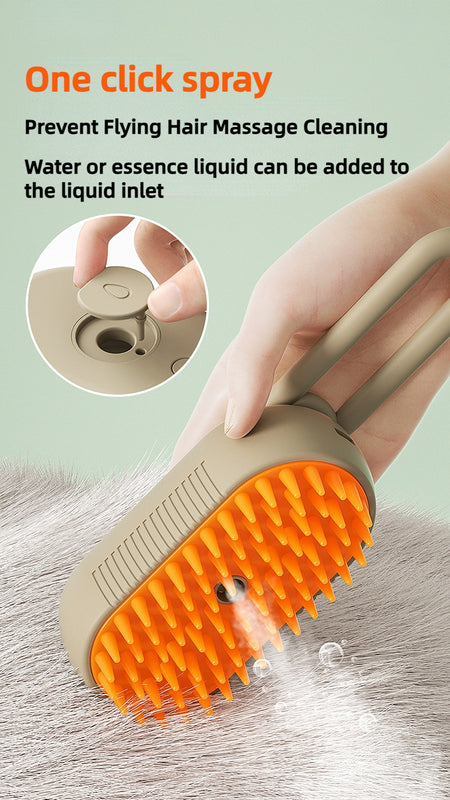 3-in-1 Electric Pet Grooming & Massage Comb