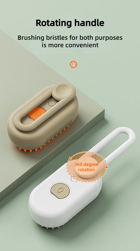 3-in-1 Electric Pet Grooming & Massage Comb