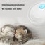 Streamlined Paws: 4000mAh Rechargeable Smart Air Purifier
