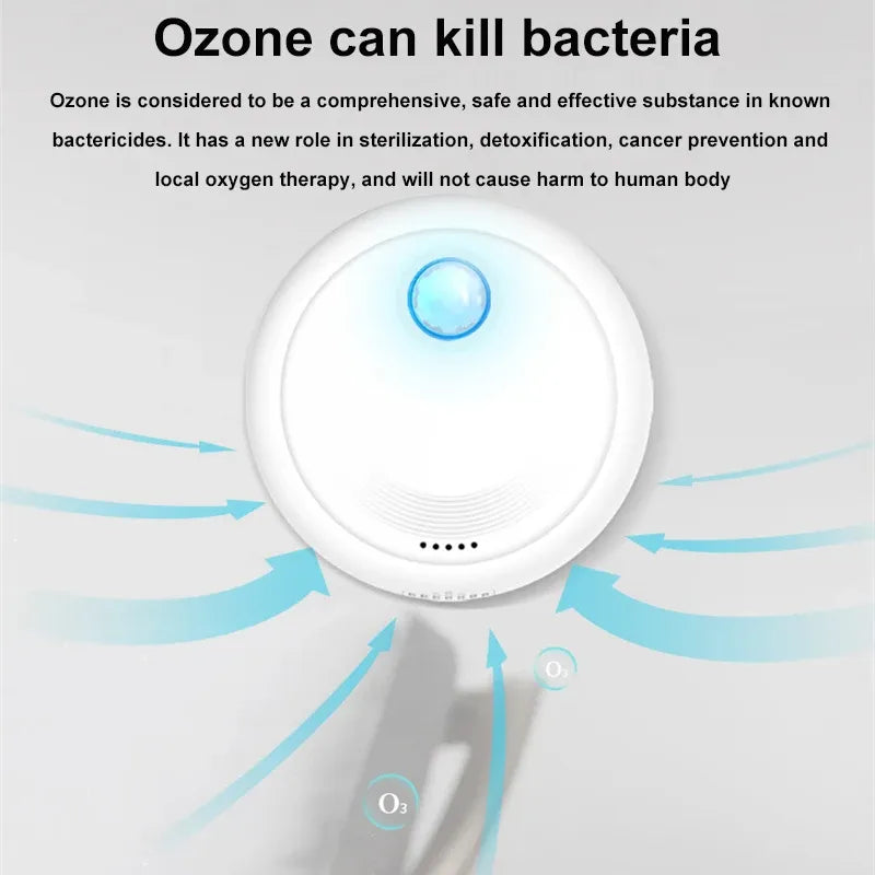 Streamlined Paws: 4000mAh Rechargeable Smart Air Purifier