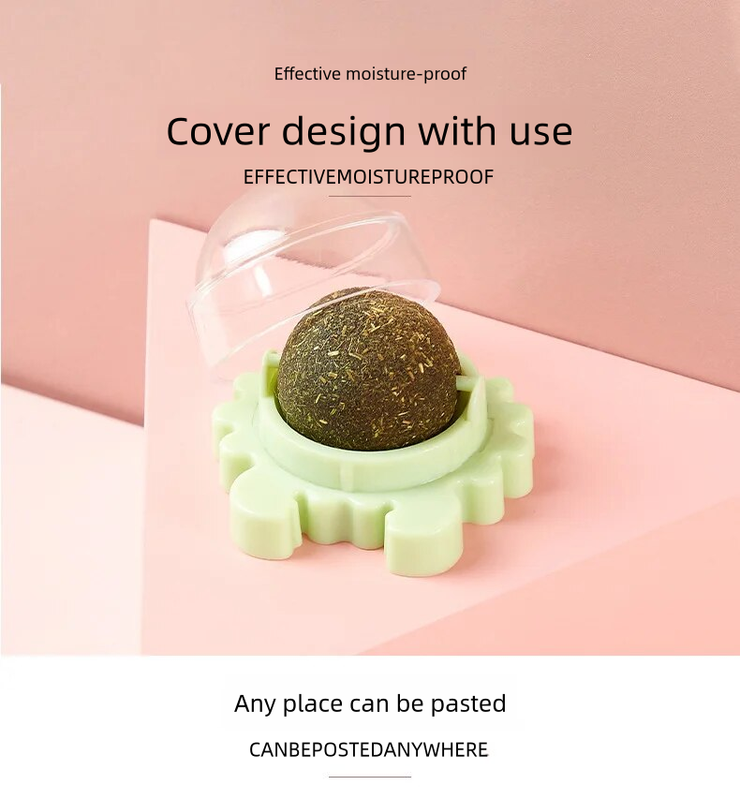 Cattitude Treats: All-natural Catnip Candy Ball