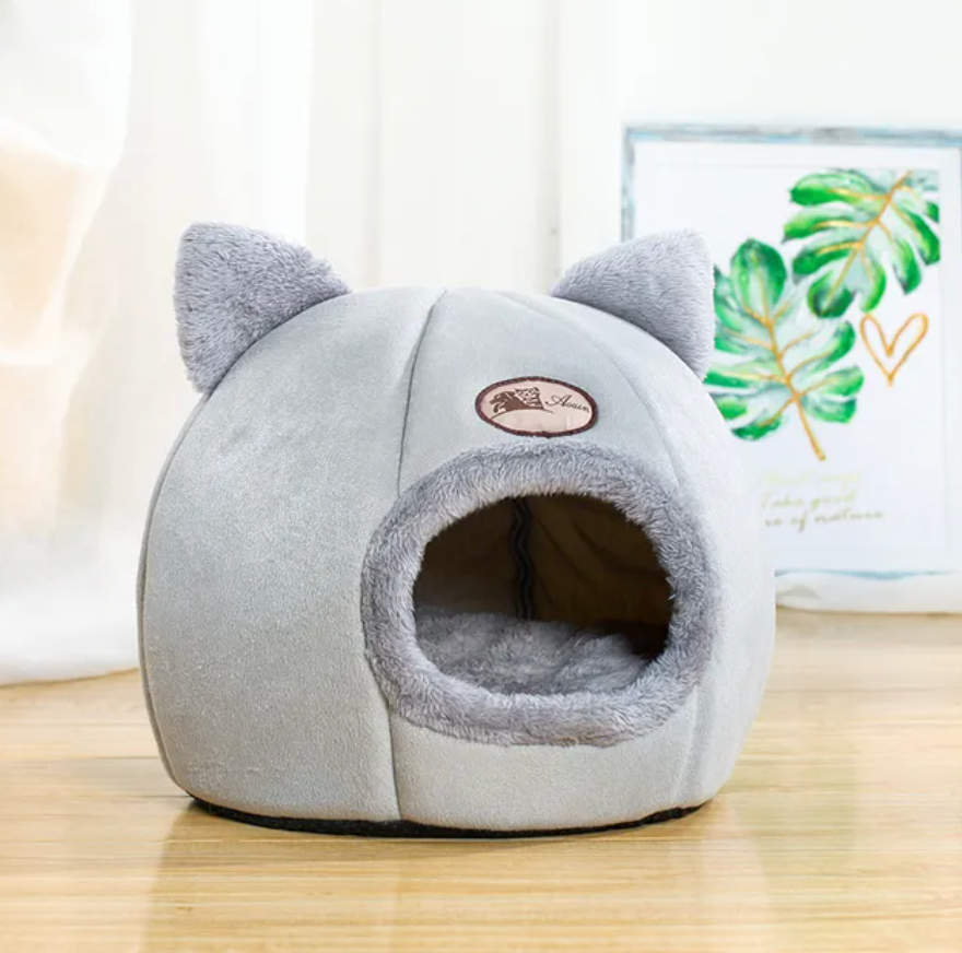 Ultimate Wintertime  Cave Cat Bed