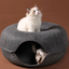 Luxury Felt Cat Donut Villa