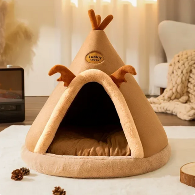 Cozy Tent House & Cat Bed