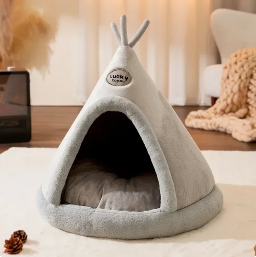 Cozy Tent House & Cat Bed