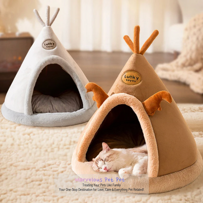 Cozy Tent House & Cat Bed