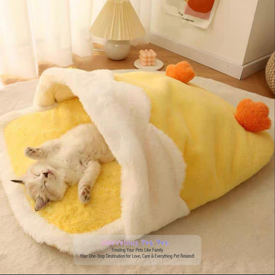 Adorable Duck-Inspired Cat Bed