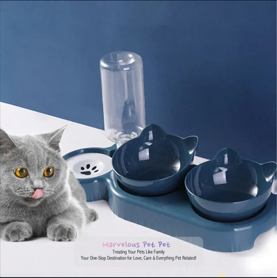 Automatic Feeder for Cat Water Duo