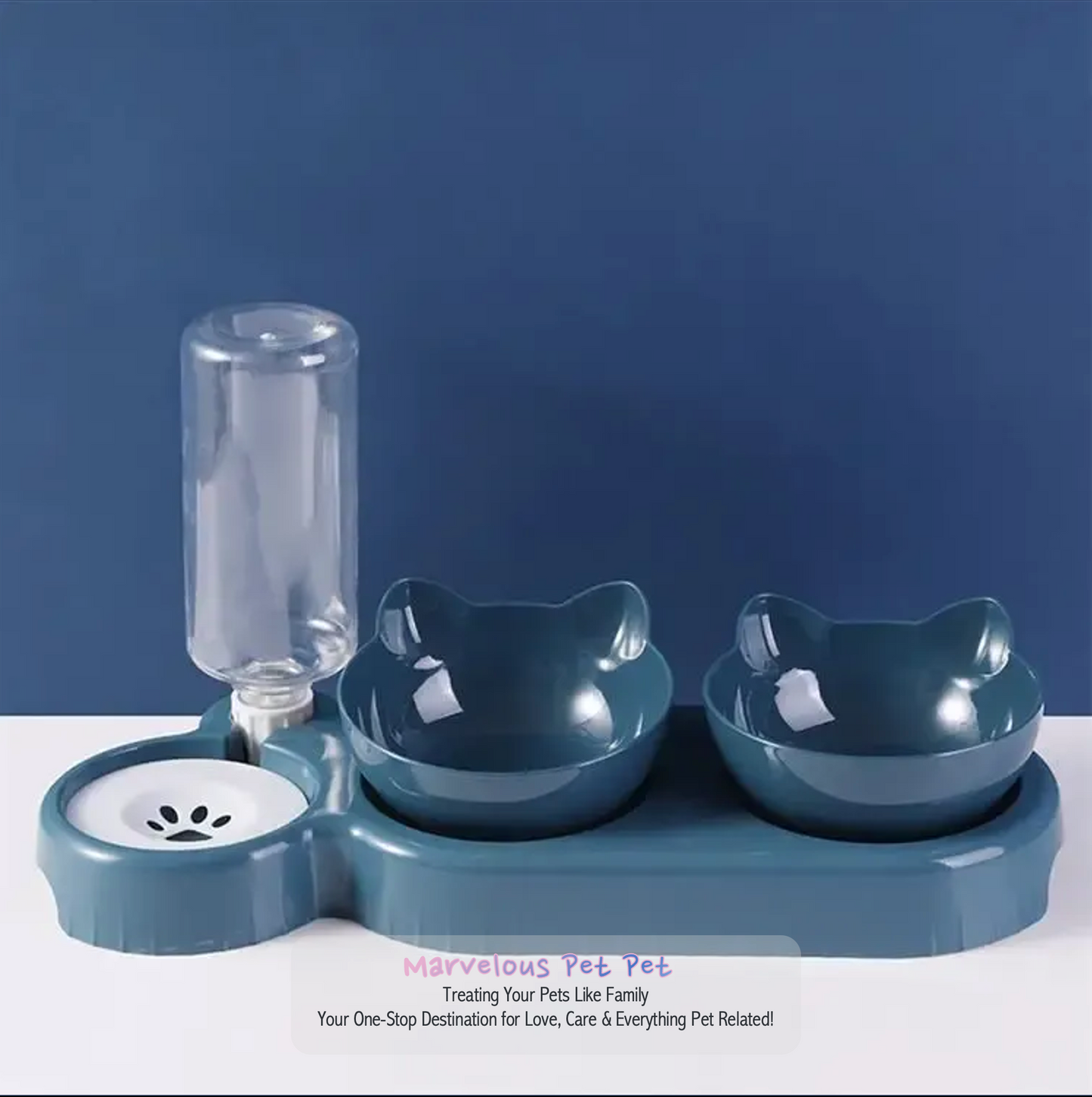 Automatic Feeder for Cat Water Duo