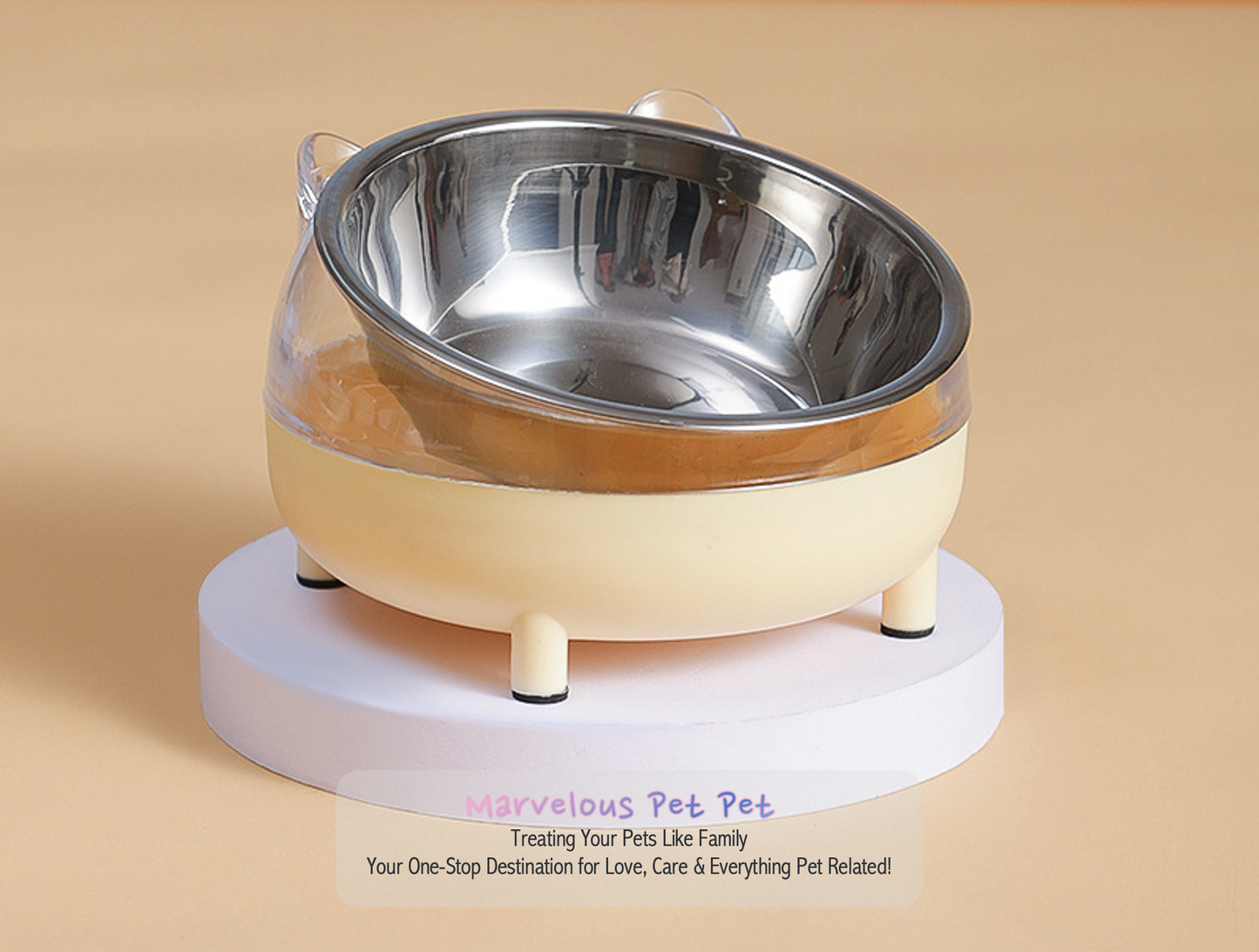 Paws & Claws Cat Bowl
