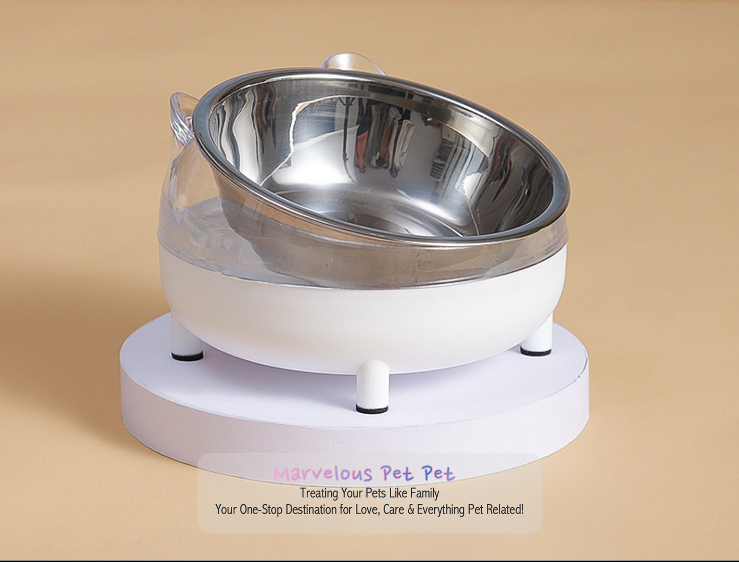 Paws & Claws Cat Bowl
