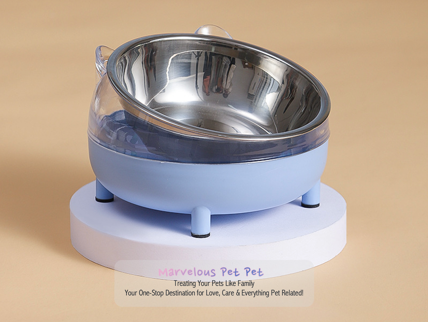 Paws & Claws Cat Bowl