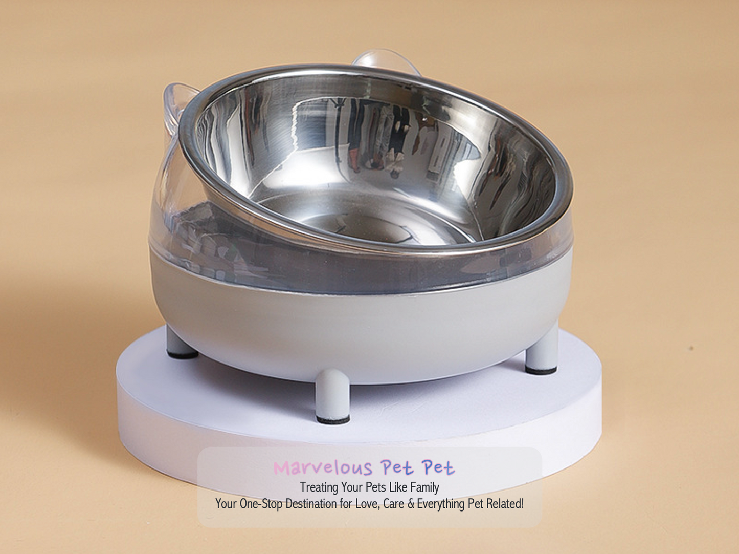 Paws & Claws Cat Bowl