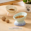 Feast in Style: Gradient Ceramic Pet Bowl for Cats