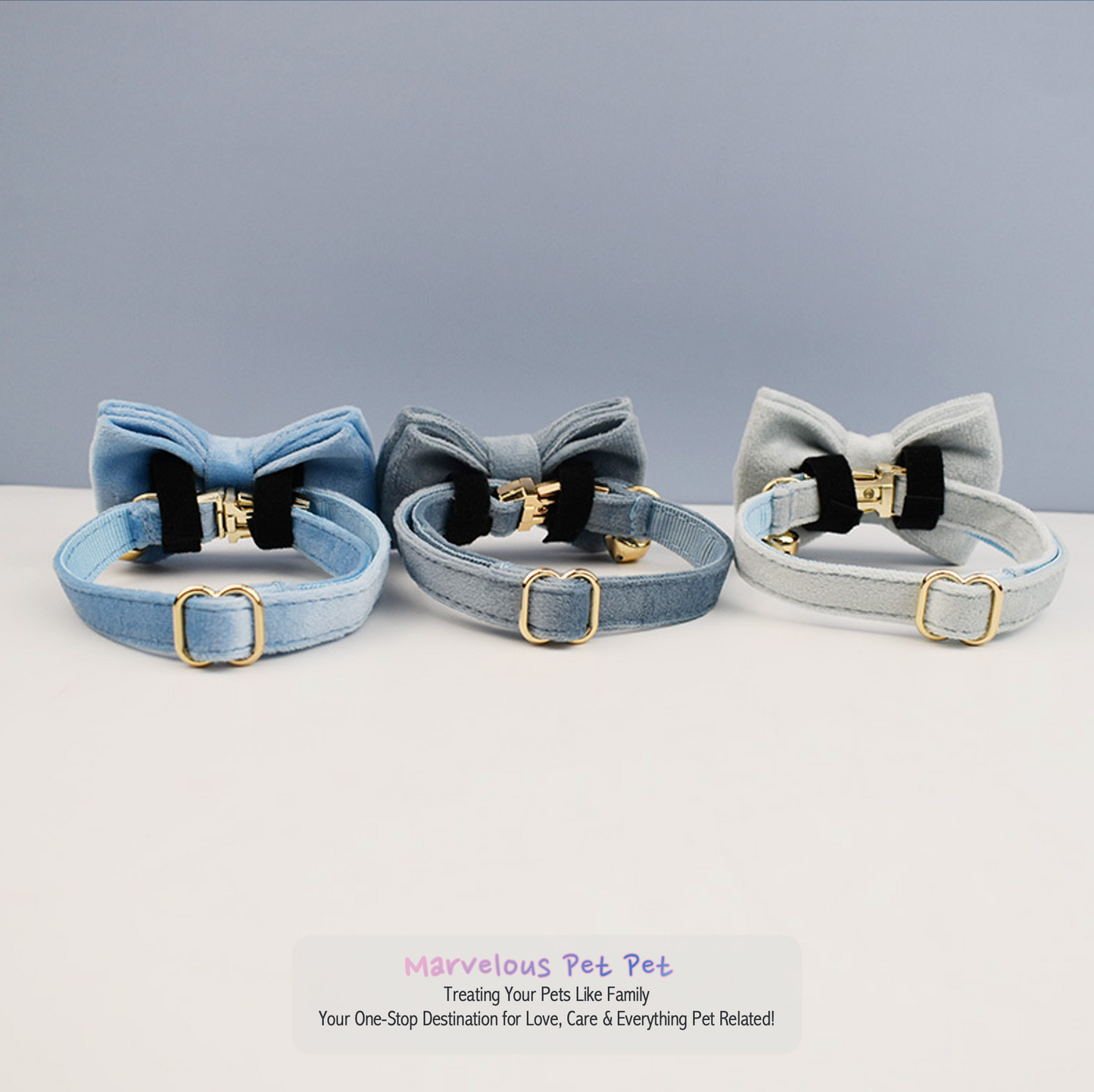 Charming Cat Collar with Adorable Bowknot and Bell Feature