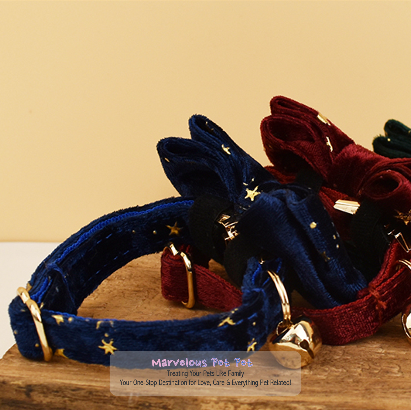 Adjustable Cat Collar with Charming Bowknot