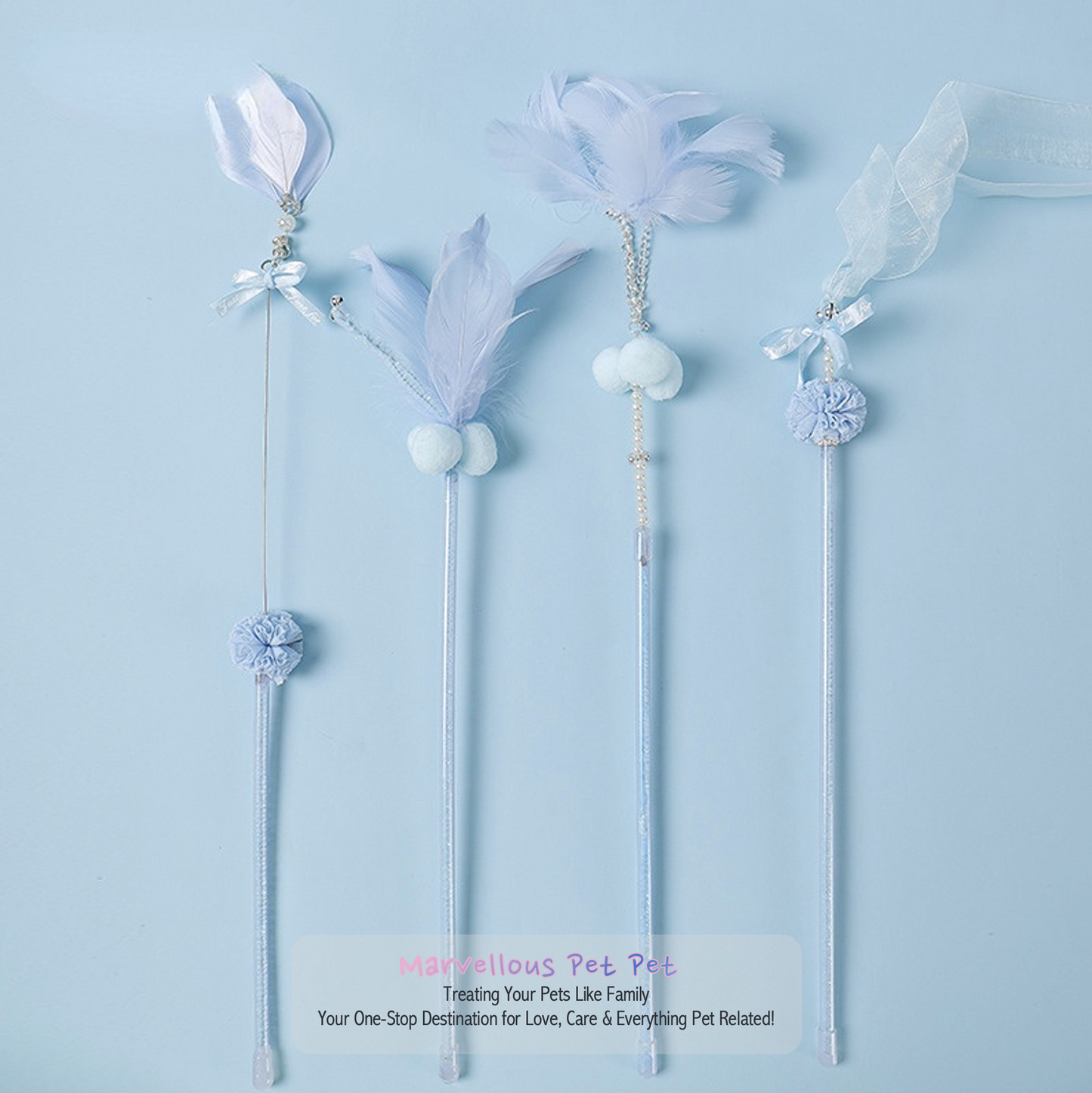 Ins Style' Cat Toy Set! Featuring Funny Feather Wand