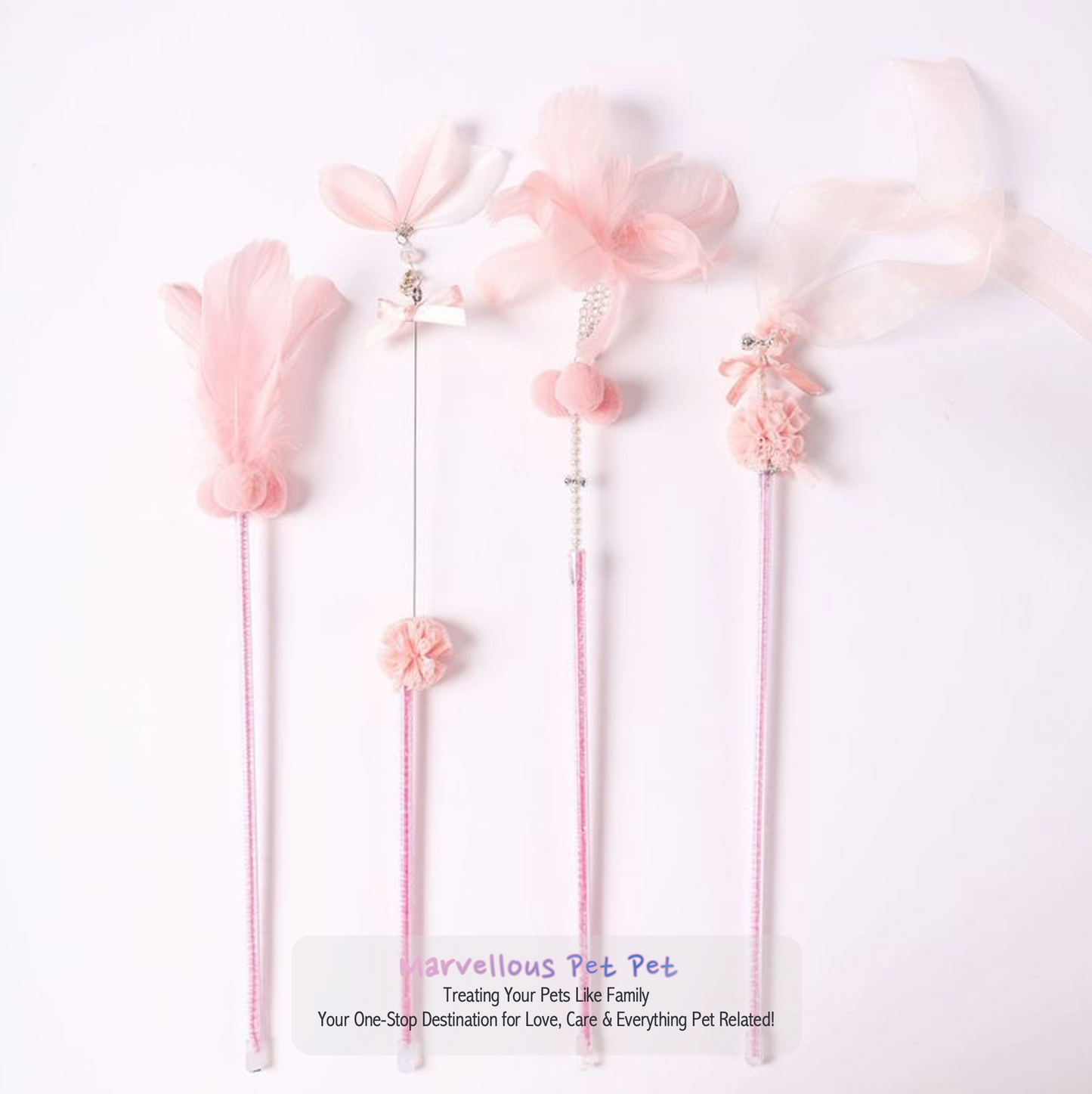 Ins Style' Cat Toy Set! Featuring Funny Feather Wand