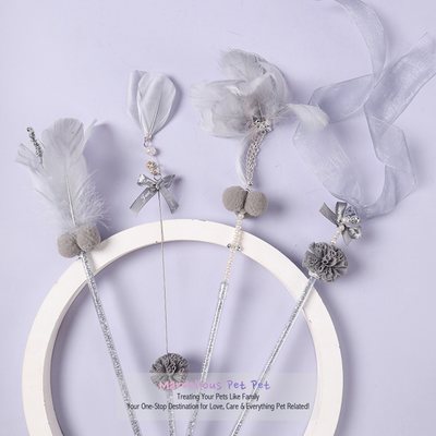 Ins Style' Cat Toy Set! Featuring Funny Feather Wand