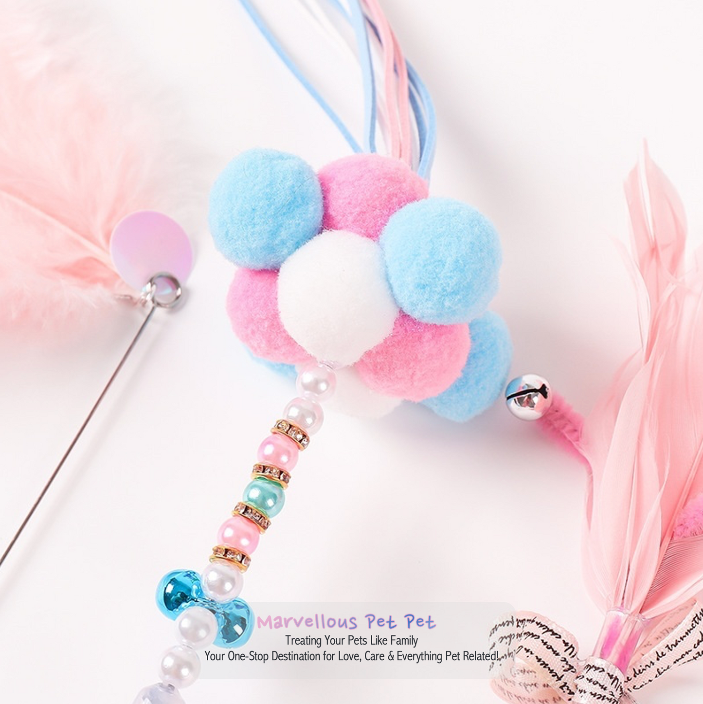 Ins Style' Cat Toy Set! Featuring Funny Feather Wand