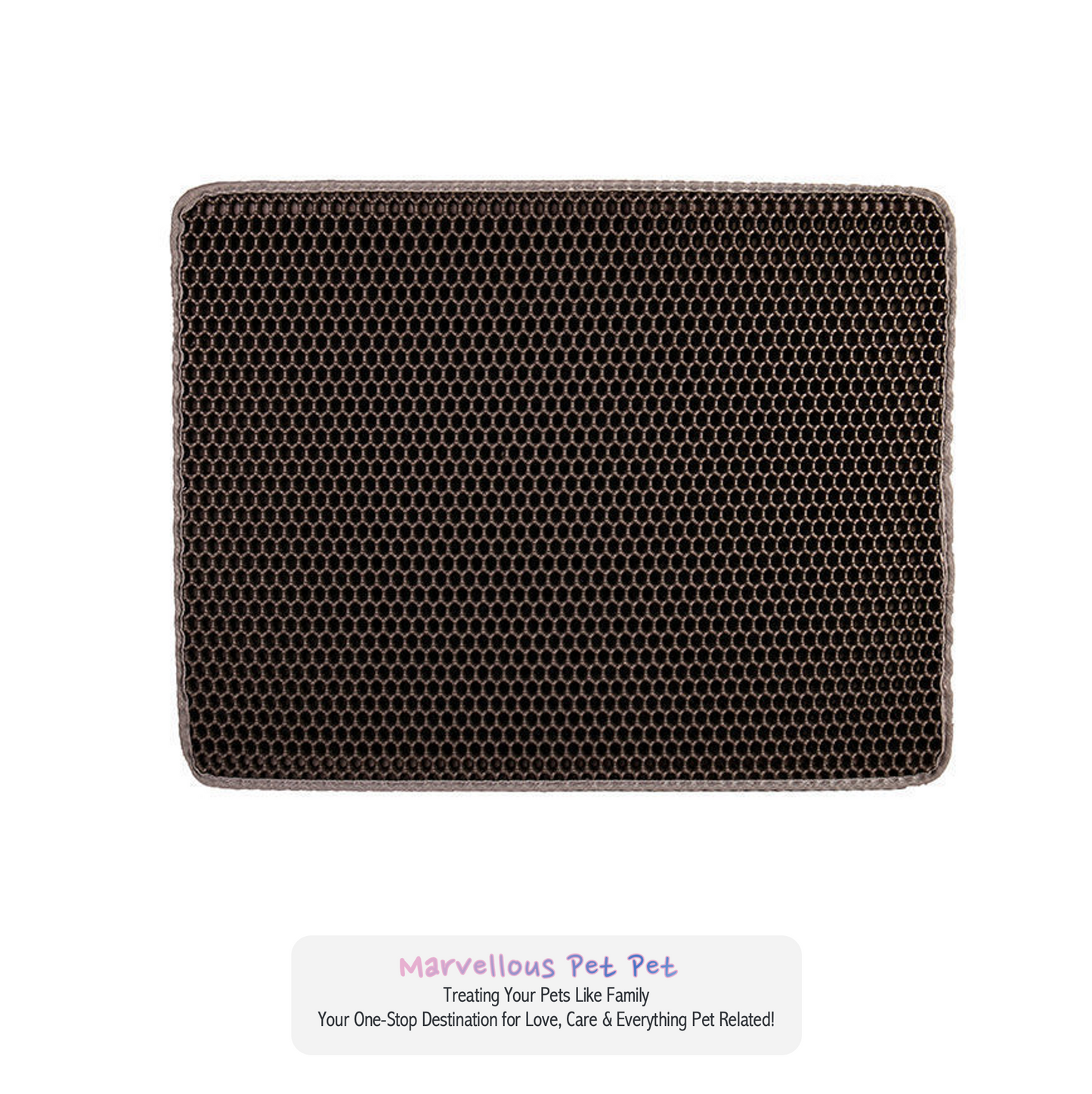 Double Layer Anti-Slip Cat Litter Mat