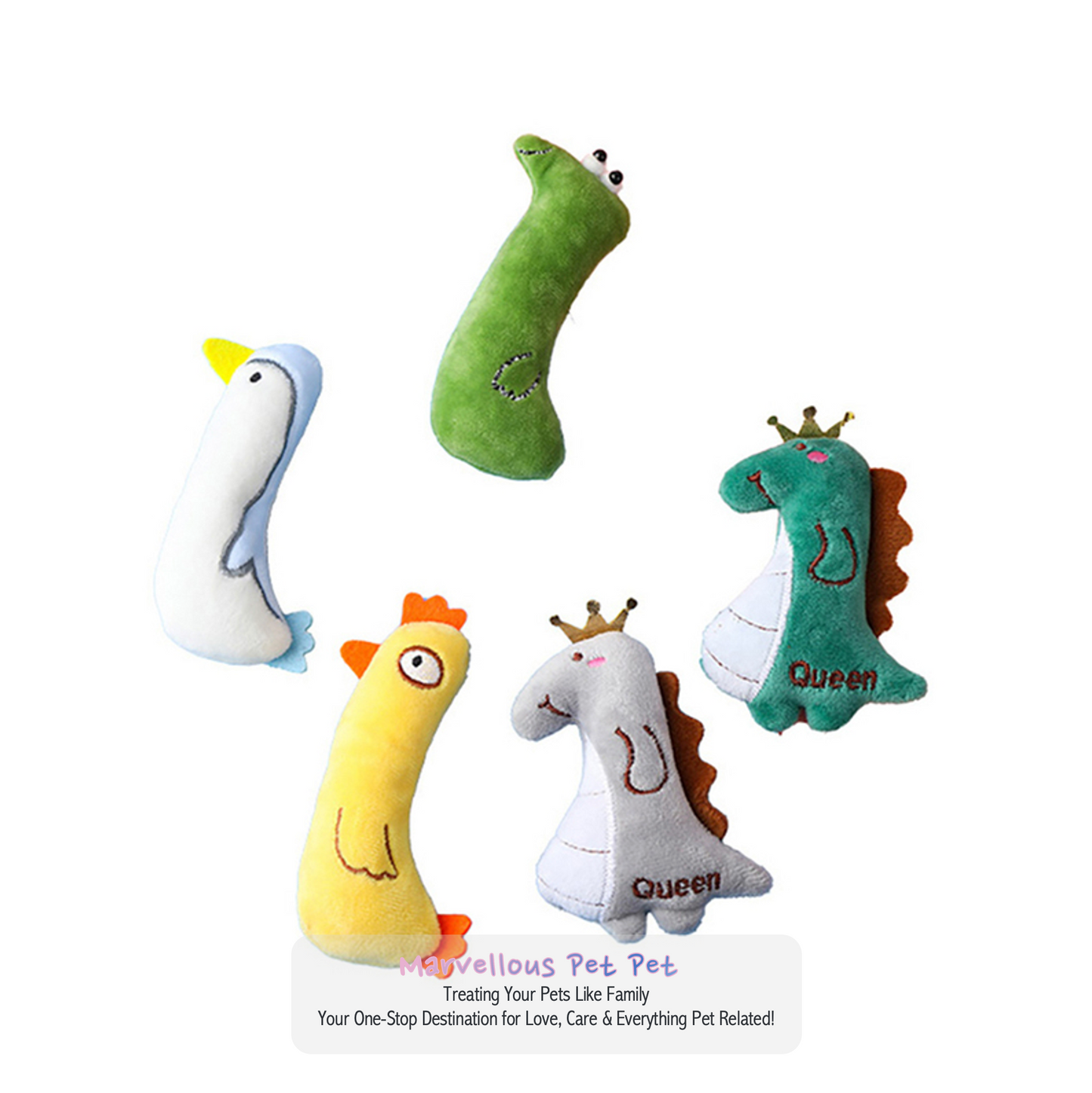Cute Catnip-Infused Plush Thumb Pillow