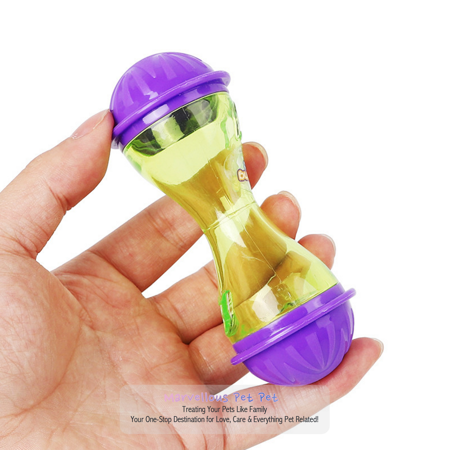 Interactive Pet Food Dispenser - Tumbler Feeder Toy for Cats and Dogs