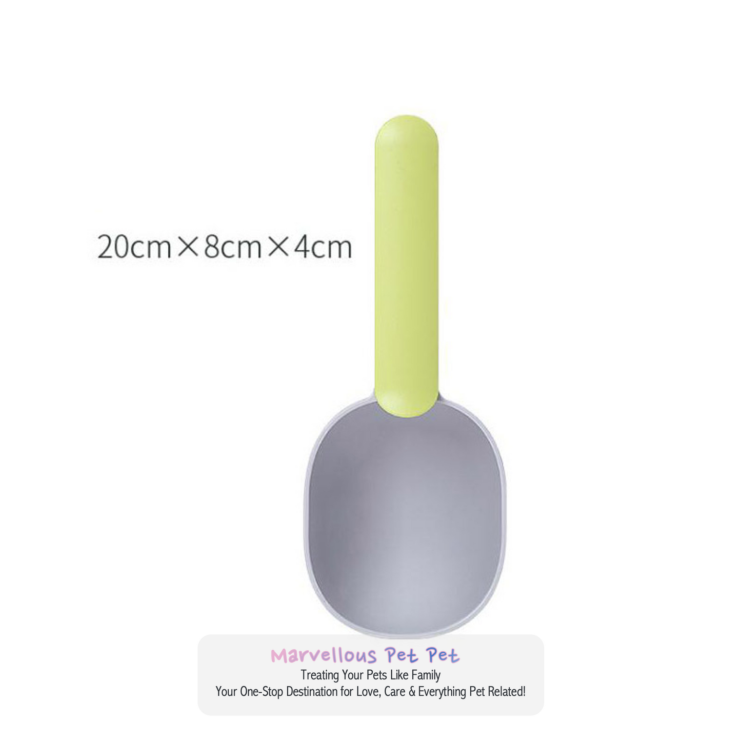 Fetch-n-Feed: Multifunctional Pet Food Scoop