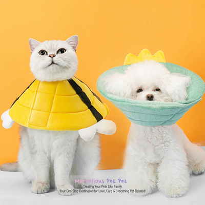 Furry Friend Guardian: Fashionable Elizabethan Pet Collar