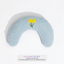 Pet's Dreamy Slumber: U-shaped Neck-guard Pillow for Cats