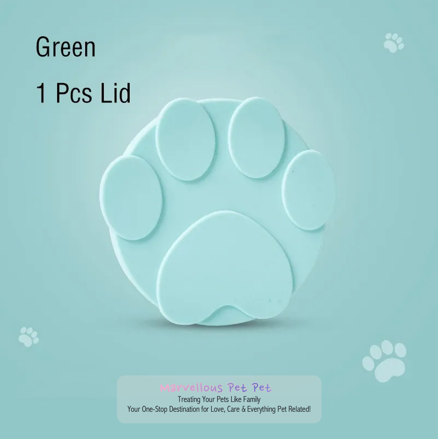 Purrfect Paws: Adorable Cat Paw Designed Food Can Cover