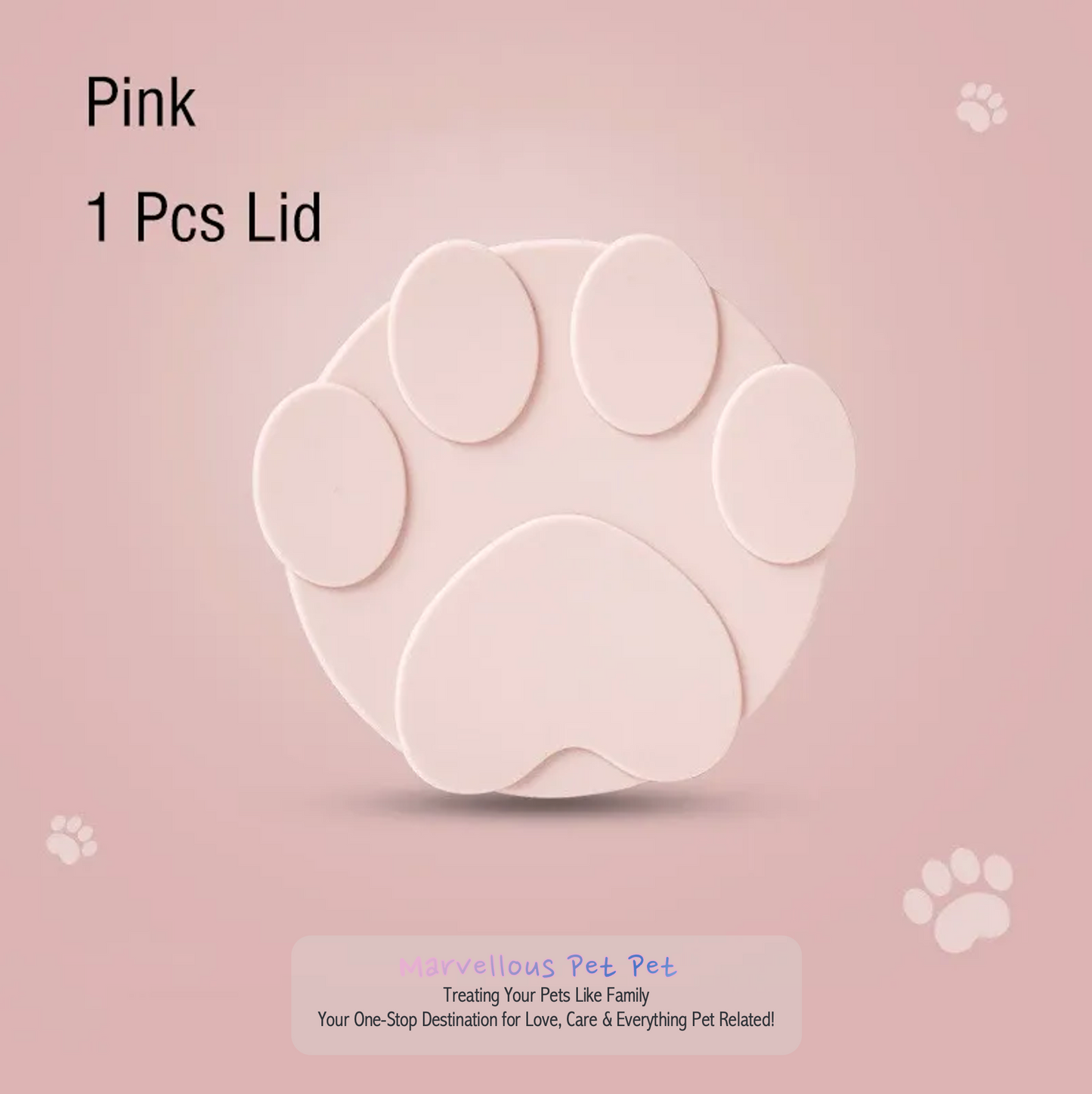 Purrfect Paws: Adorable Cat Paw Designed Food Can Cover