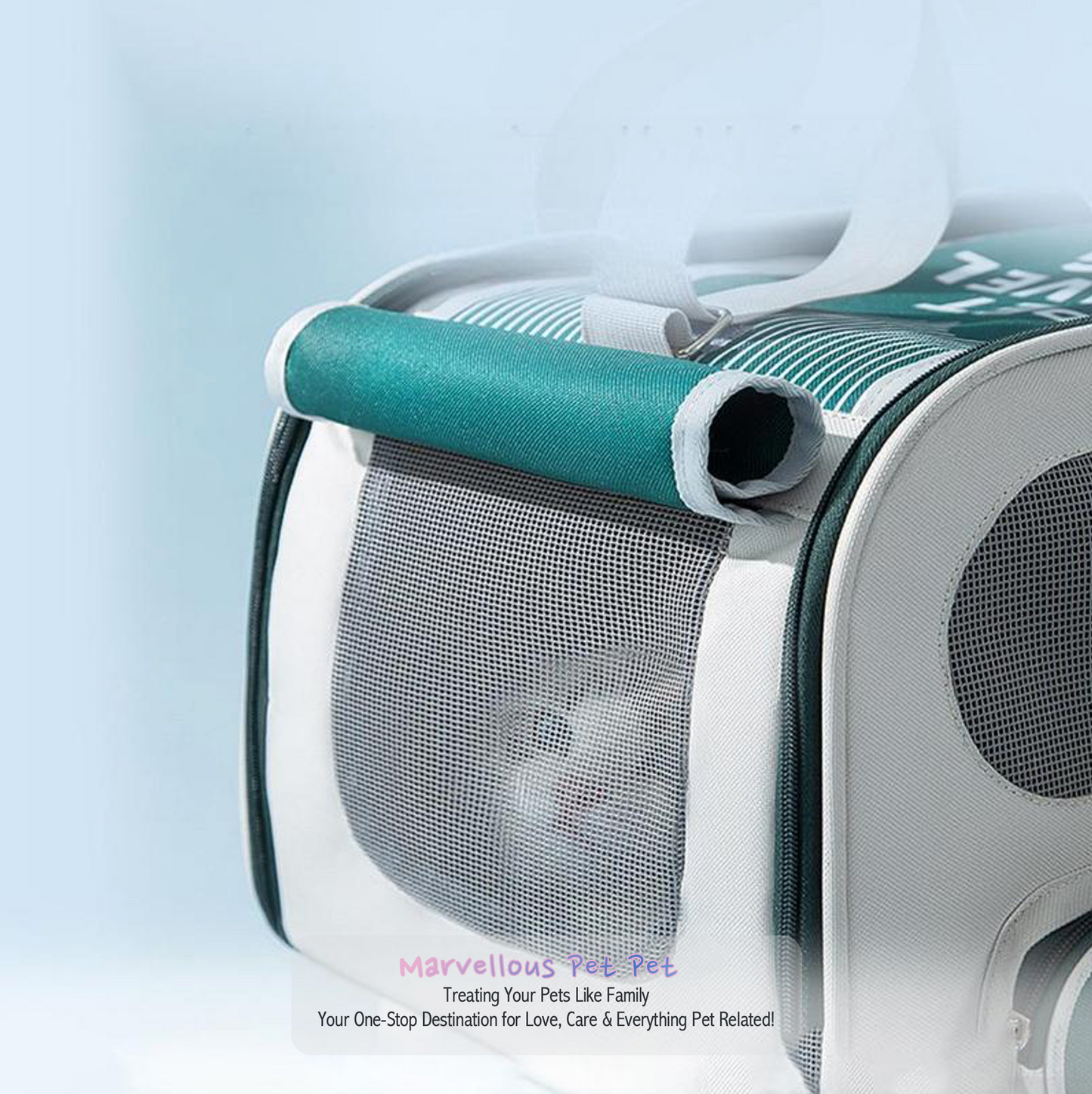 Embrace Summer with Your Pet: Portable, Breathable Shoulder Bag for Cats