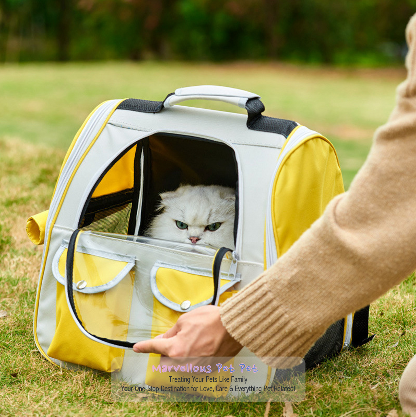 Get Ready for Fun Adventures: Lightweight Yet Sturdy Outdoor Pet Carrier Backpack