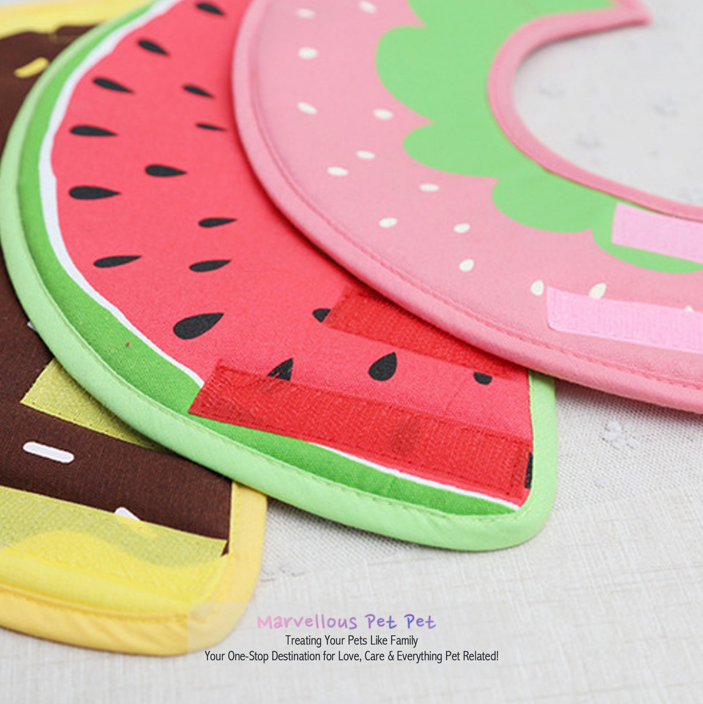 Newly Arrived Fruit Donut-Inspired Pet Collar