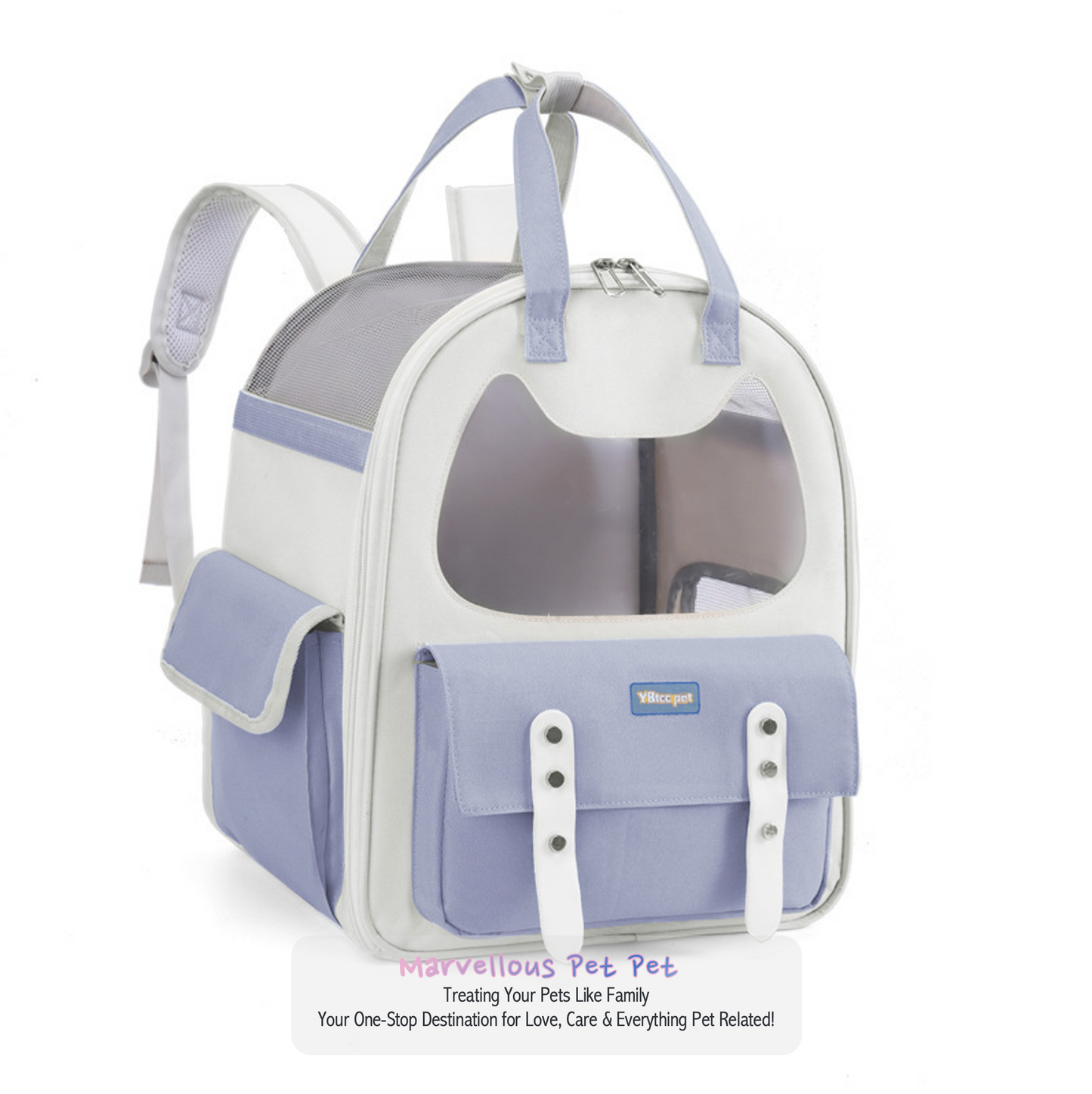 Step Out in Style with Trendy Ins-Diaper Large Capacity Pet Backpack