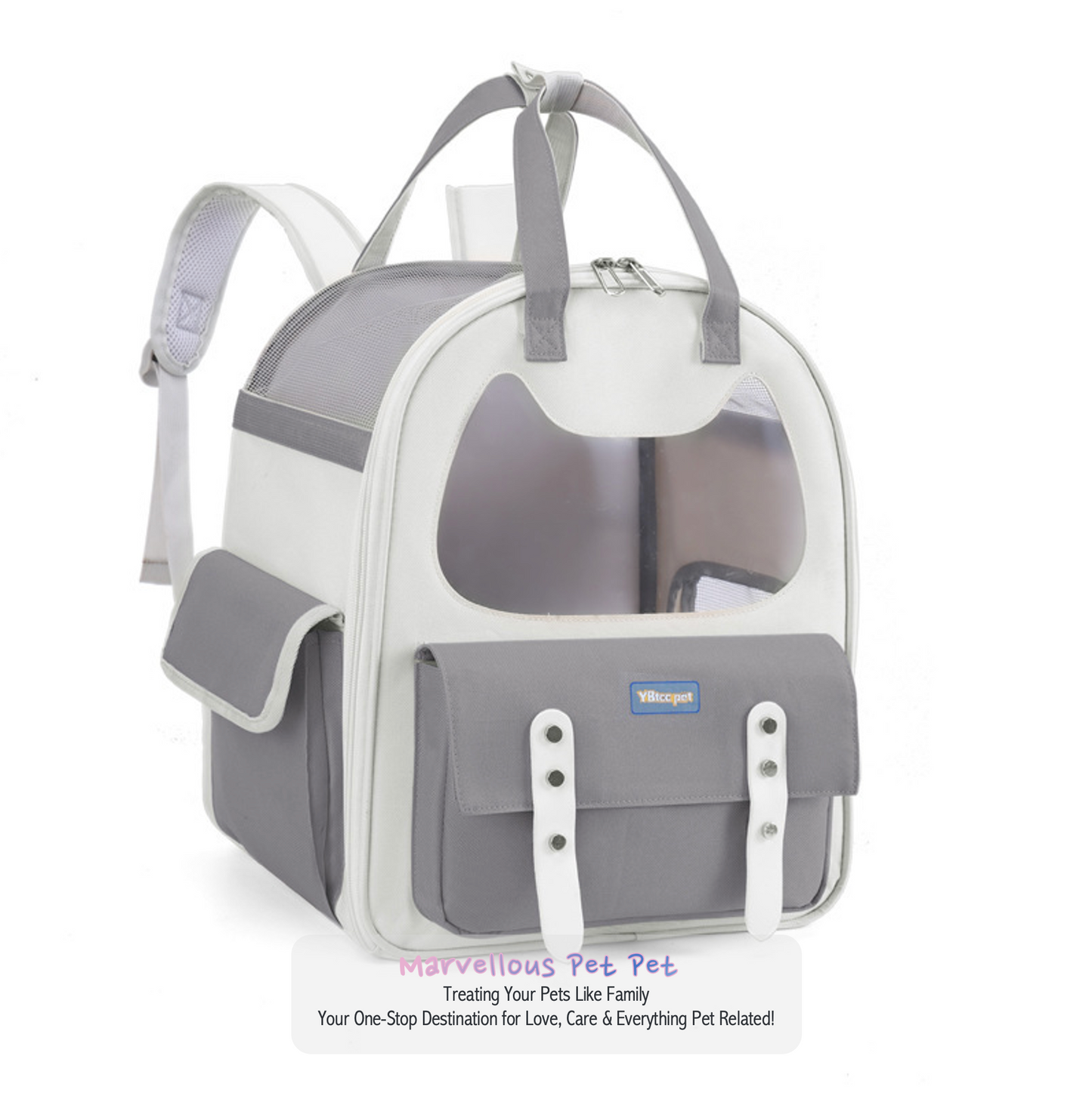 Step Out in Style with Trendy Ins-Diaper Large Capacity Pet Backpack