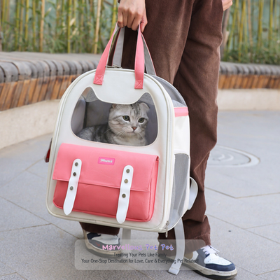 Step Out in Style with Trendy Ins-Diaper Large Capacity Pet Backpack