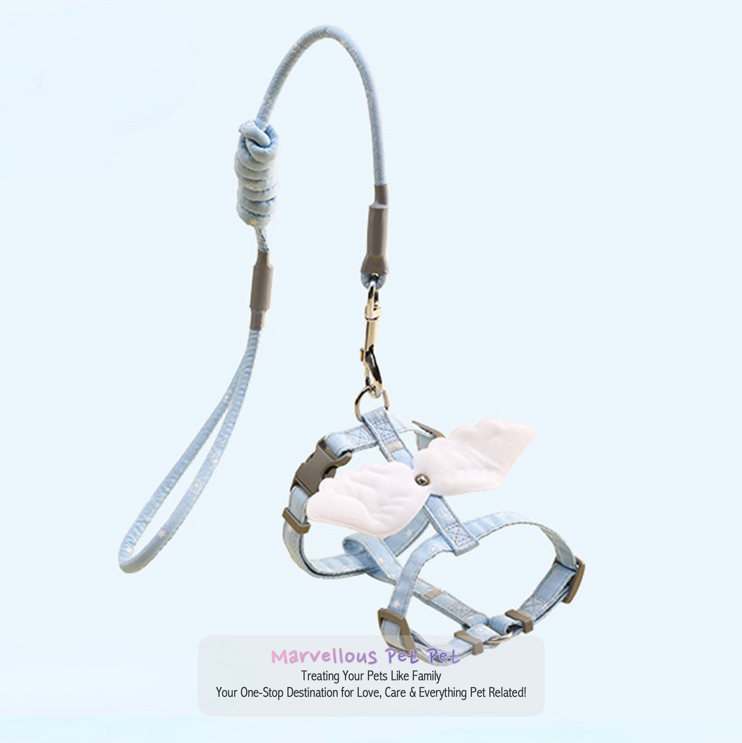 Turn Walks into an Adventure: Sweet Angel Wing Cat Harness