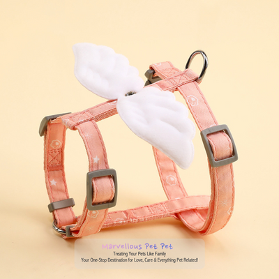 Turn Walks into an Adventure: Sweet Angel Wing Cat Harness