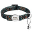 Adjustable Custom Printed Cat & Puppy Collar