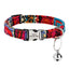 Adjustable Custom Printed Cat & Puppy Collar