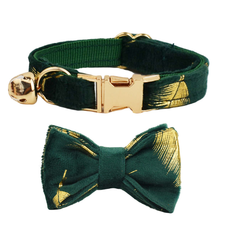 Adjustable Cat Collar with Charming Bowknot