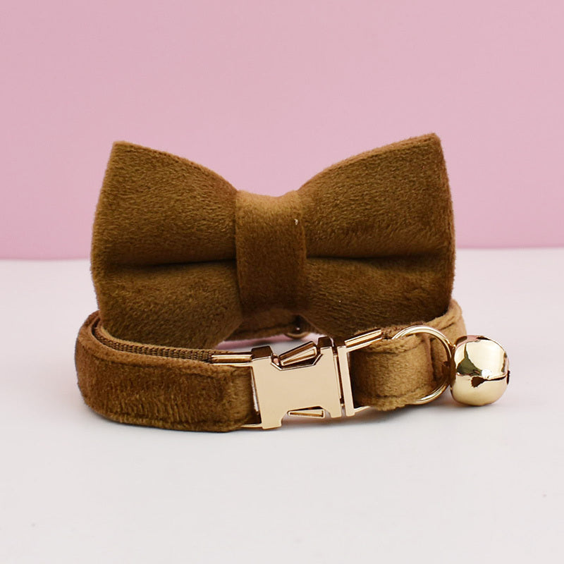 Luxury Velvet Customized Cat Collar