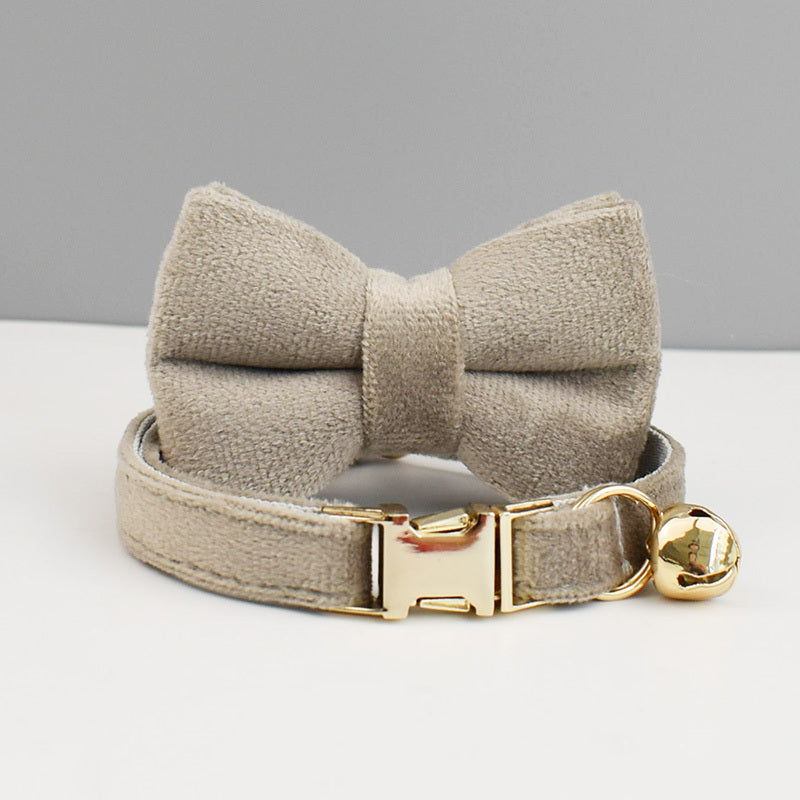 Luxurious Velvet Cat Collar